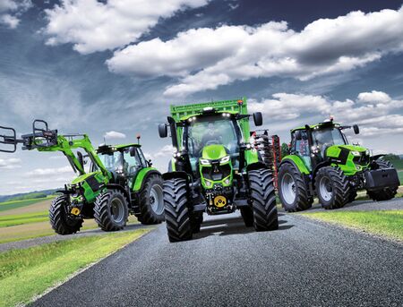 Deutz-Fahr Serie 6 - Tre traktorer