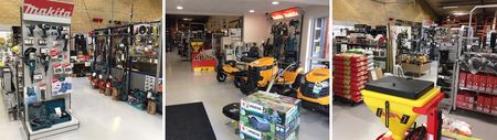 Kom og se vores butik hos Brørup Traktor- & Maskincenter